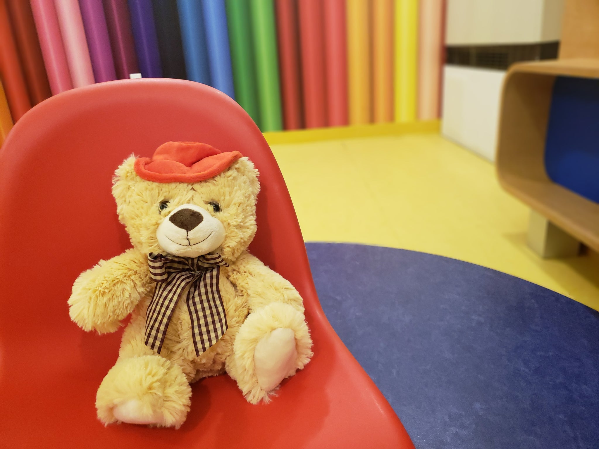 Your Voice in a Bear — soft huggable bear with Bluetooth speaker for voice recordings